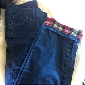 Prana Flannel Lined Jeans